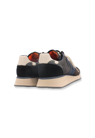 WUSHU Master Running Sneaker Uomo Brown Navy Black M320 - Sandrini Calzature e Abbigliamento