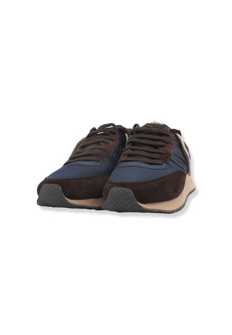 WUSHU Master Running Sneaker Uomo Brown Navy Black M320 - Sandrini Calzature e Abbigliamento