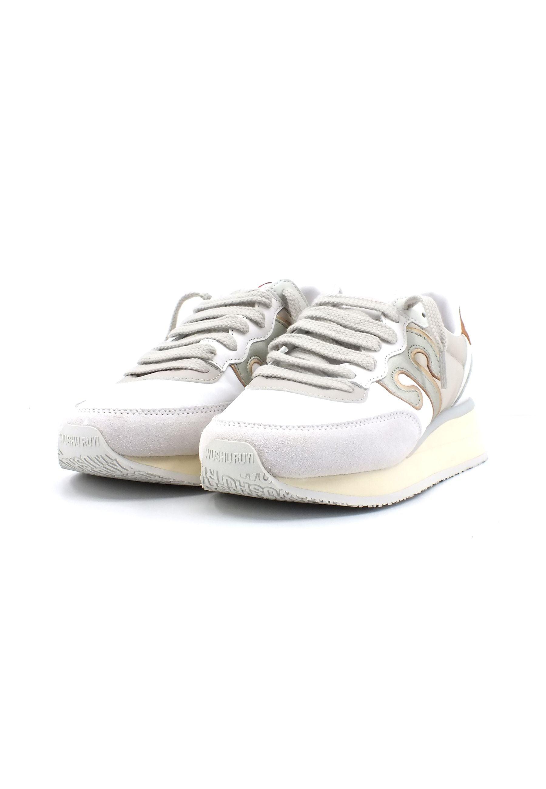 WUSHU Master Sneaker Donna Grigio Bianco M358 - Sandrini Calzature e Abbigliamento