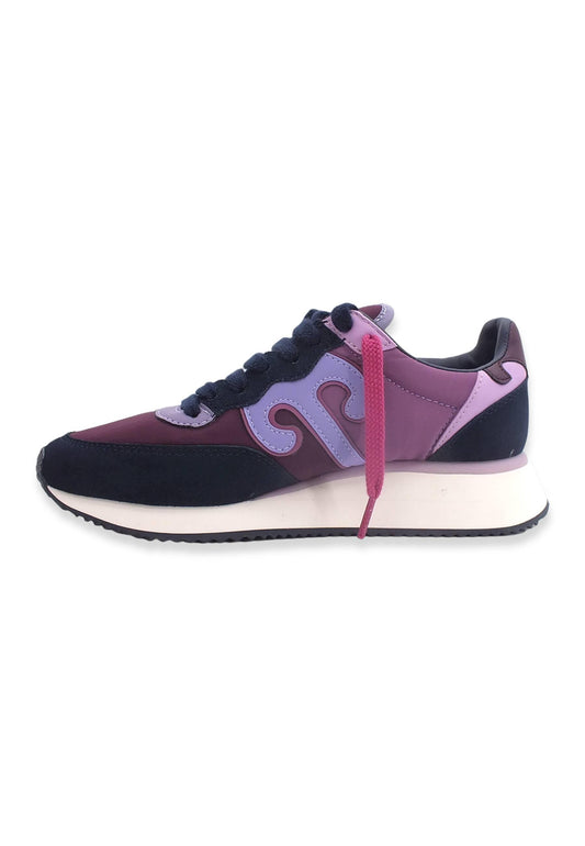WUSHU Master Sneaker Donna Navy Violet Lilla M317 - Sandrini Calzature e Abbigliamento