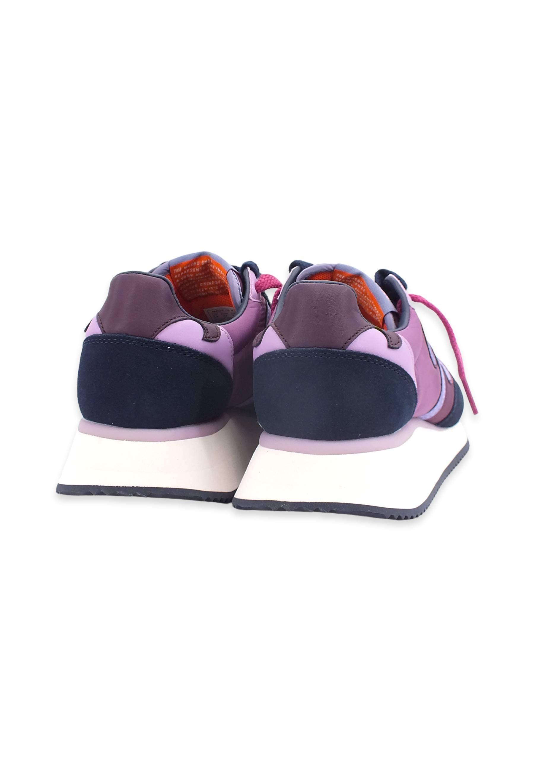 WUSHU Master Sneaker Donna Navy Violet Lilla M317 - Sandrini Calzature e Abbigliamento
