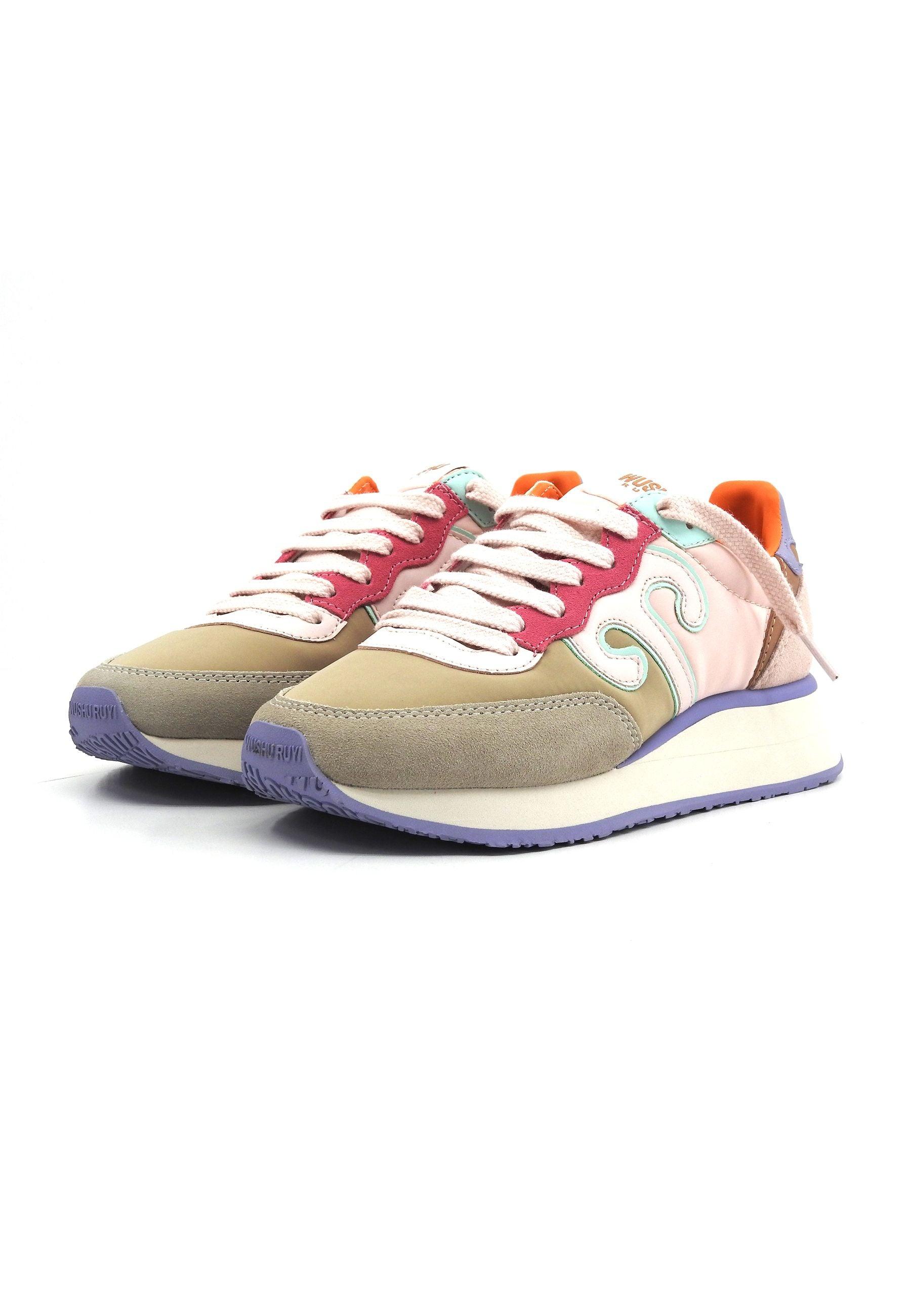 WUSHU Master Sneaker Donna Rosa Grey M465 - Sandrini Calzature e Abbigliamento