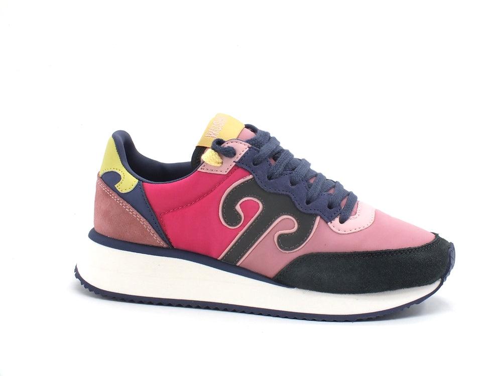 WUSHU Master Sneaker Running Blue Viola Giallo M222 - Sandrini Calzature e Abbigliamento