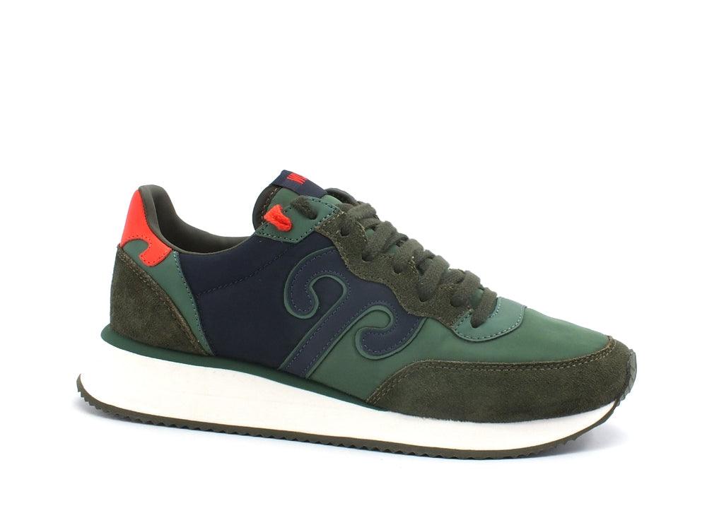 WUSHU Master Sneaker Running Green Blue M206 - Sandrini Calzature e Abbigliamento