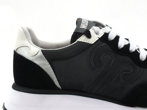 WUSHU Master Sneaker Running Suede Black Grey White M203 - Sandrini Calzature e Abbigliamento
