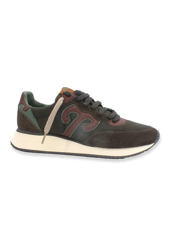 WUSHU Master Sneaker Uomo M.Green Brown M324 - Sandrini Calzature e Abbigliamento