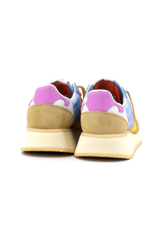 WUSHU Master Sport Sneaker Donna Giallo Azzurro Violet MS203 - Sandrini Calzature e Abbigliamento