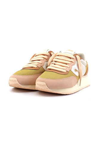 WUSHU Master Sport Sneaker Donna Senape Antique Rose White MS209 - Sandrini Calzature e Abbigliamento