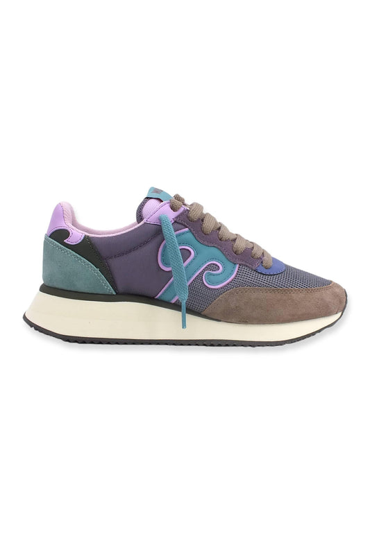 WUSHU Master Sport Sneaker Donna Tortora Violet Turchese MS160 - Sandrini Calzature e Abbigliamento