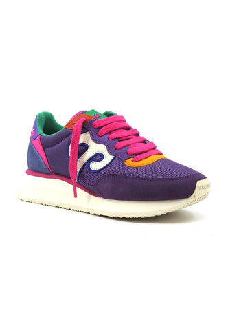 WUSHU Master Sport Sneaker Donna Viola Fuxia Verde MS310 - Sandrini Calzature e Abbigliamento