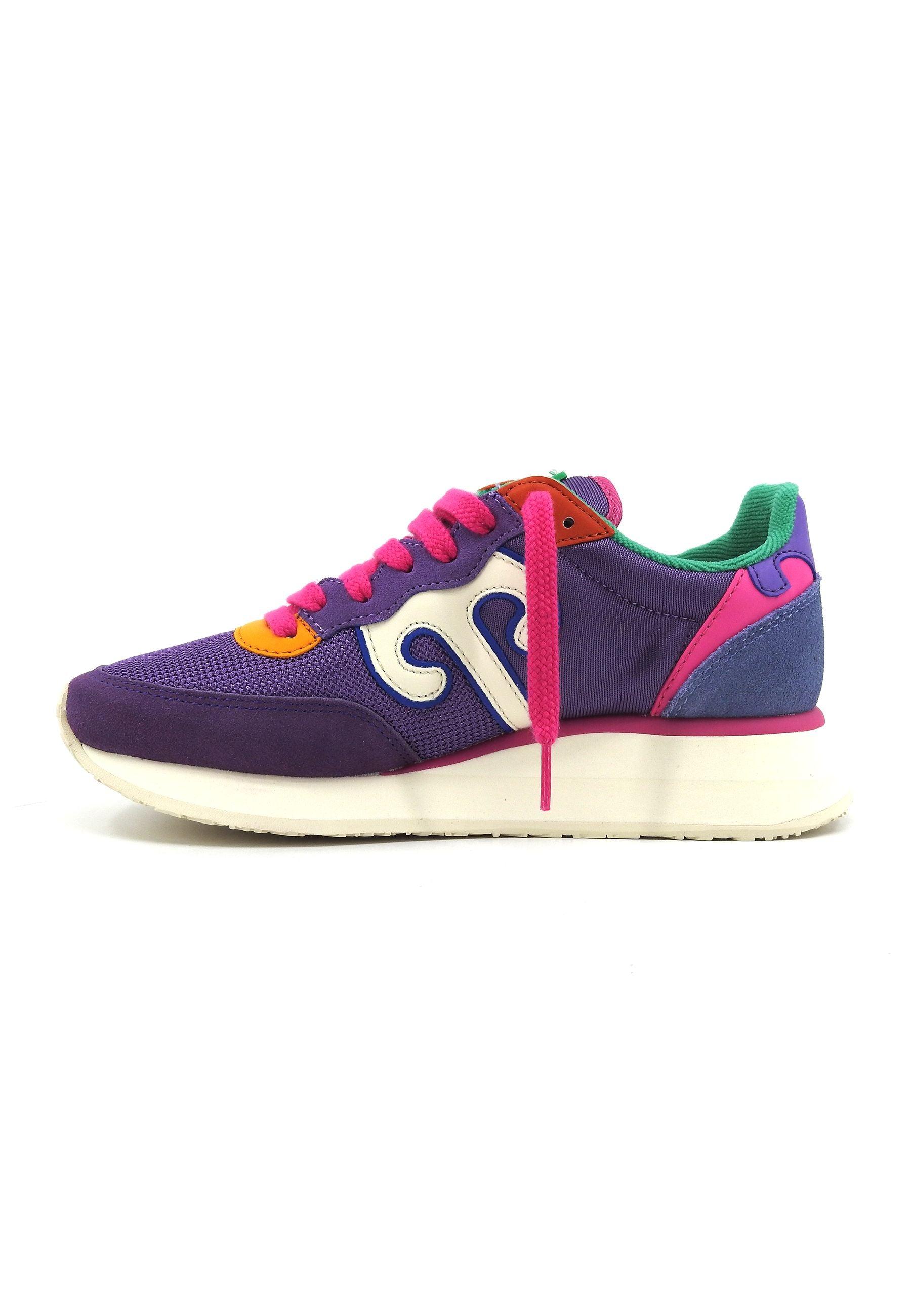 WUSHU Master Sport Sneaker Donna Viola Fuxia Verde MS310 - Sandrini Calzature e Abbigliamento