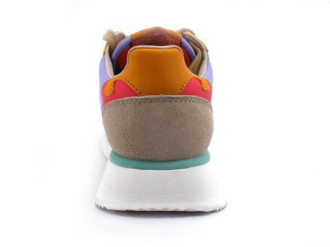 WUSHU Master Sport Sneaker Running Beige Multicolor M253 - Sandrini Calzature e Abbigliamento