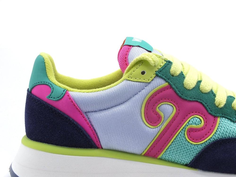 WUSHU Master Sport Sneaker Running Blue Multi MS107 - Sandrini Calzature e Abbigliamento