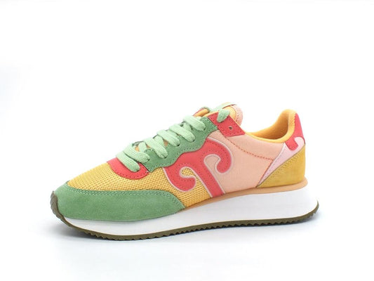 WUSHU Master Sport Sneaker Running Green Multi MS105 - Sandrini Calzature e Abbigliamento
