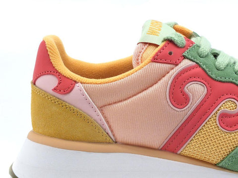 WUSHU Master Sport Sneaker Running Green Multi MS105 - Sandrini Calzature e Abbigliamento