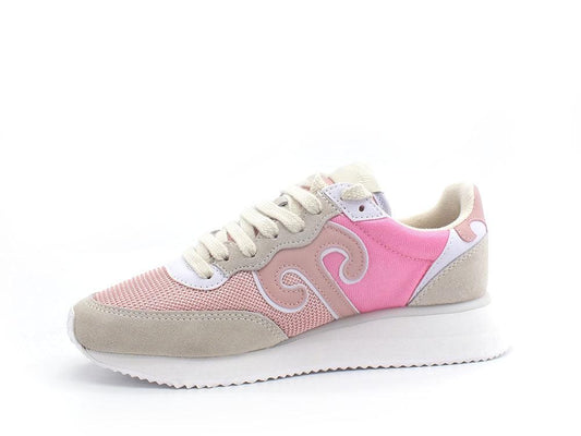 WUSHU Master Sport Sneaker Running Pink Fuxia Cream MS109 - Sandrini Calzature e Abbigliamento