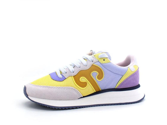 WUSHU Master Sport Sneaker Running Yellow Violet Multi MS110 - Sandrini Calzature e Abbigliamento