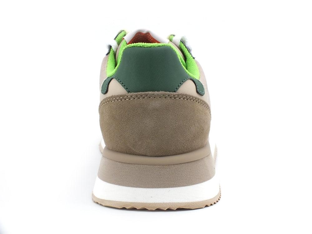 WUSHU Ruy Master Sport Sneaker Running Uomo Taupe Green MS25 - Sandrini Calzature e Abbigliamento